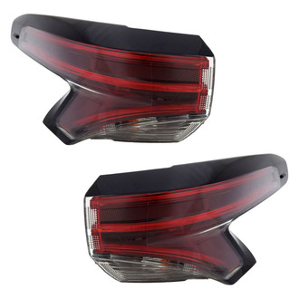 TYC® - Driver and Passenger Side Outer Replacement Tail Lights (Standard Line)
