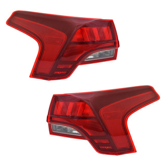TYC® - Driver and Passenger Side Outer Replacement Tail Lights (Standard Line)