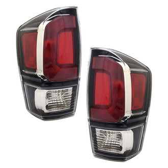 TYC® - Driver and Passenger Side Replacement Tail Lights (CAPA Certified)