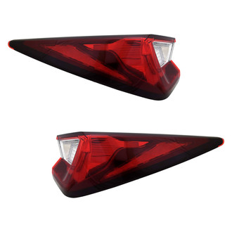 TYC® - Driver and Passenger Side Outer Replacement Tail Lights (Standard Line)