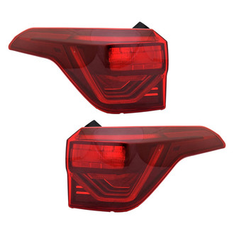 TYC® - Driver and Passenger Side Outer Replacement Tail Lights (CAPA Certified)