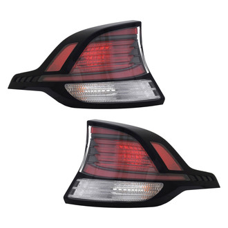 TYC® - Black Factory Replacement Tail Lights