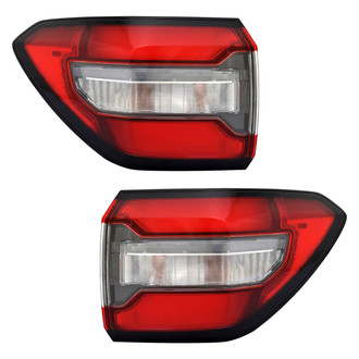 TYC® - Driver and Passenger Side Outer Replacement Tail Lights (CAPA Certified)