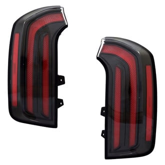 TYC® - Black Factory Replacement Tail Lights