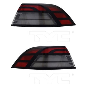 TYC® - Black Factory Replacement Tail Lights