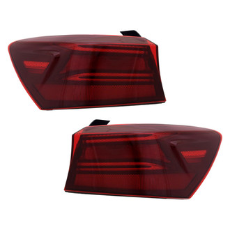 TYC® - Driver and Passenger Side Replacement Tail Lights (CAPA Certified)