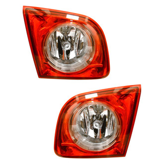 TYC® - Driver and Passenger Side Inner Replacement Tail Lights (CAPA Certified)