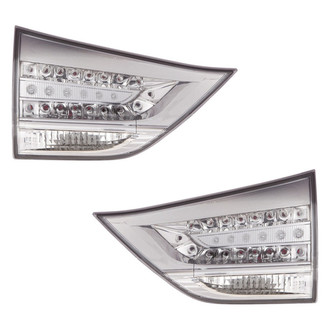 TYC® - Driver and Passenger Side Inner Replacement Tail Lights (CAPA Certified)