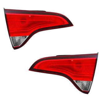 TYC® - Driver and Passenger Side Inner Replacement Tail Lights (CAPA Certified)