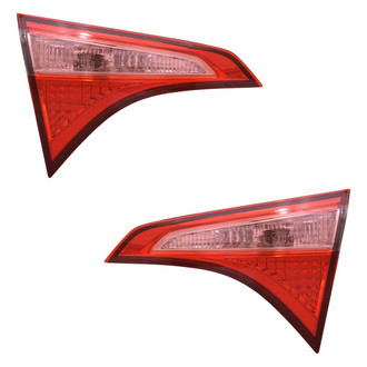 TYC® - Driver and Passenger Side Inner Replacement Tail Lights (CAPA Certified)