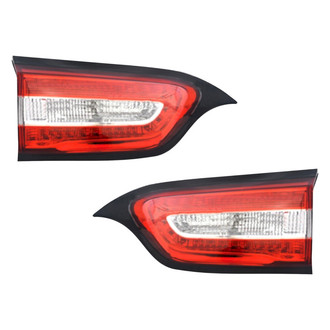 TYC® - Driver and Passenger Side Inner Replacement Tail Lights (CAPA Certified)