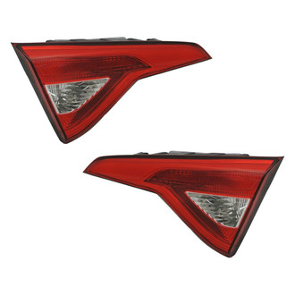 TYC® - Driver and Passenger Side Inner Replacement Tail Lights (CAPA Certified)