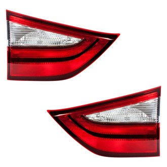 TYC® - Driver and Passenger Side Inner Replacement Tail Lights (CAPA Certified)