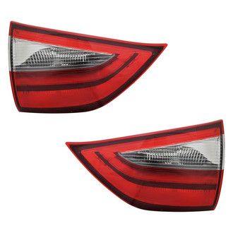 TYC® - Driver and Passenger Side Inner Replacement Tail Lights (Standard Line)