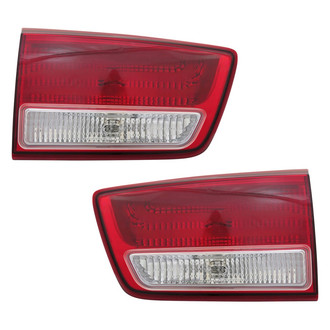 TYC® - Driver and Passenger Side Inner Replacement Tail Lights (CAPA Certified)