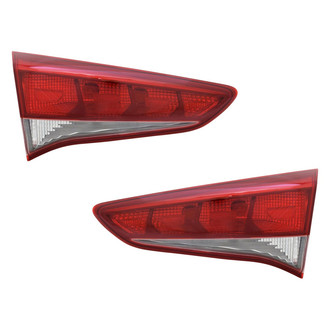 TYC® - Driver and Passenger Side Inner Replacement Tail Lights (CAPA Certified)