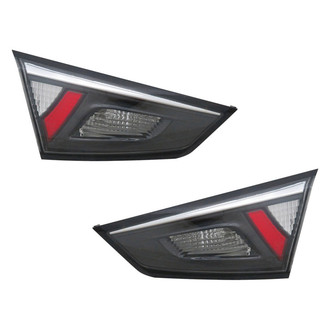 TYC® - Driver and Passenger Side Inner Replacement Tail Lights (Standard Line)