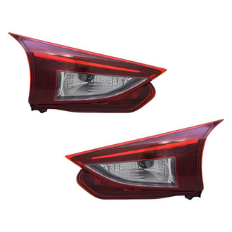 TYC® - Driver and Passenger Side Inner Replacement Tail Lights (Standard Line)