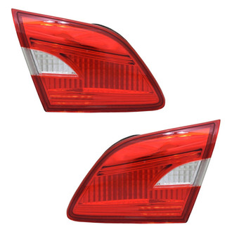 TYC® - Driver and Passenger Side Inner Replacement Tail Lights (CAPA Certified)