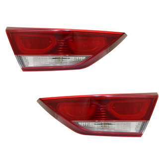 TYC® - Driver and Passenger Side Inner Replacement Tail Lights (CAPA Certified)