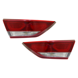TYC® - Driver and Passenger Side Inner Replacement Tail Lights (Standard Line)