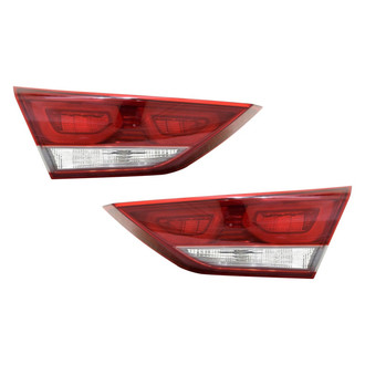 TYC® - Driver and Passenger Side Inner Replacement Tail Lights (Standard Line)