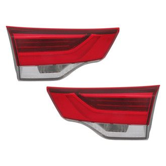TYC® - Driver and Passenger Side Inner Replacement Tail Lights (CAPA Certified)