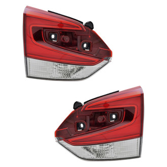 TYC® - Driver and Passenger Side Inner Replacement Tail Lights (Standard Line)