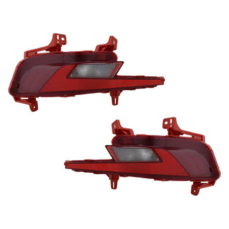 TYC® - Driver and Passenger Side Replacement Backup Lights (CAPA Certified)