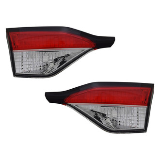 TYC® - Driver and Passenger Side Inner Replacement Tail Lights (CAPA Certified)