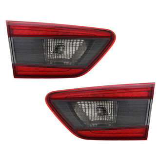 TYC® - Driver and Passenger Side Inner Replacement Tail Lights (Standard Line)