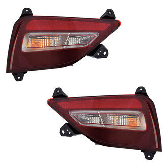 TYC® - Driver and Passenger Side Replacement Backup Lights (CAPA Certified)