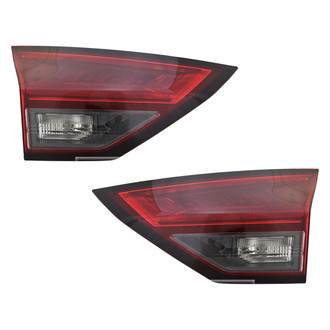 TYC® - Driver and Passenger Side Inner Replacement Tail Lights (Standard Line)