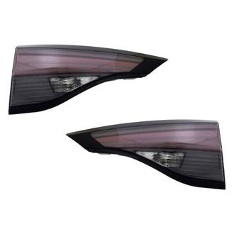 TYC® - Driver and Passenger Side Inner Replacement Tail Lights (CAPA Certified)