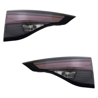 TYC® - Driver and Passenger Side Inner Replacement Tail Lights (Standard Line)