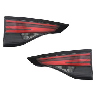 TYC® - Driver and Passenger Side Inner Replacement Tail Lights (CAPA Certified)