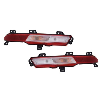 TYC® - Driver and Passenger Side Replacement Backup Lights (Standard Line)