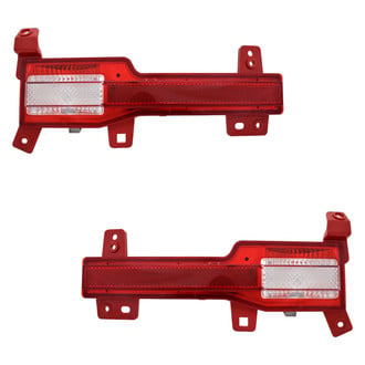 TYC® - Driver and Passenger Side Replacement Backup Lights (Standard Line)
