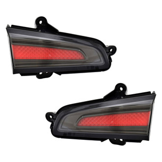 TYC® - Driver and Passenger Side Inner Replacement Tail Lights (CAPA Certified)