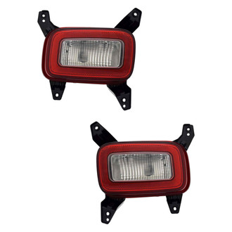 TYC® - Driver and Passenger Side Replacement Backup Lights (Standard Line)