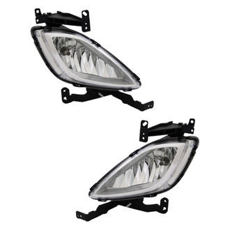 TYC® - Replacement Fog Light Set (Standard Line)