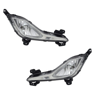 TYC® - Replacement Fog Light Set (CAPA Certified)