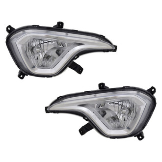 TYC® - Replacement Fog Light Set (Standard Line)