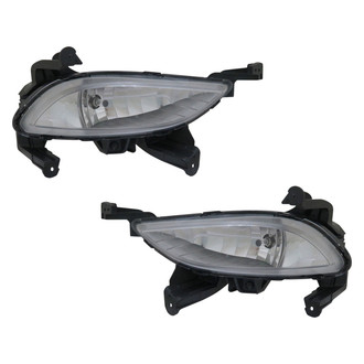 TYC® - Replacement Fog Light Set (Standard Line)