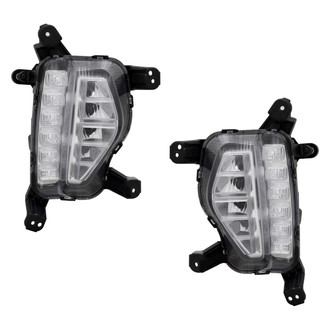 TYC® - Replacement Fog Light Set (CAPA Certified)