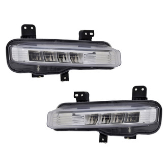 TYC® - Replacement Fog Light Set (CAPA Certified)