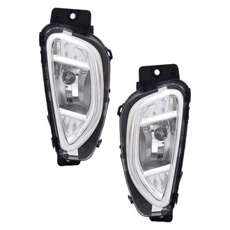 TYC® - Replacement Fog Light Set (CAPA Certified)