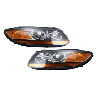 TYC® - Driver and Passenger Side Replacement Headlight Set (CAPA Certified)