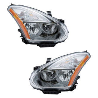 TYC® - Driver and Passenger Side Replacement Headlight Set (CAPA Certified)
