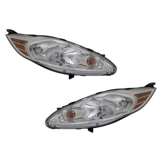 TYC® - Driver and Passenger Side Replacement Headlight Set (CAPA Certified)